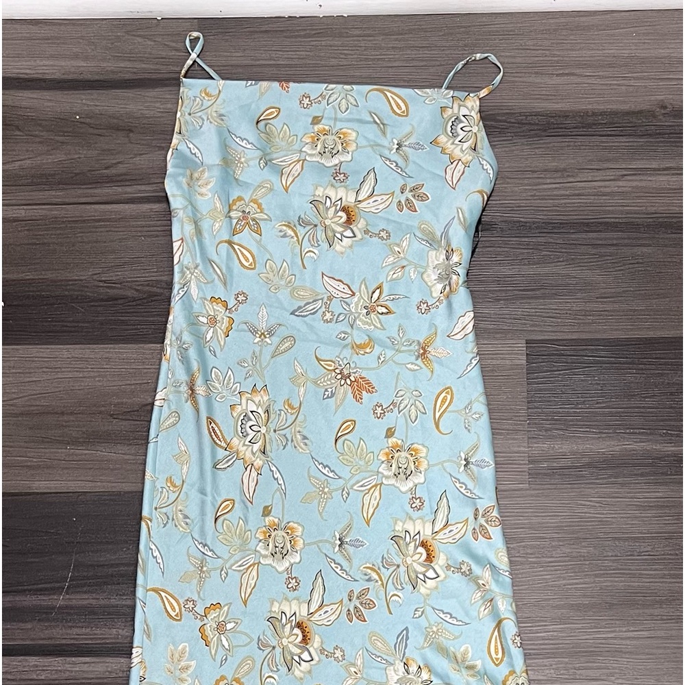Satin Dress Midi
